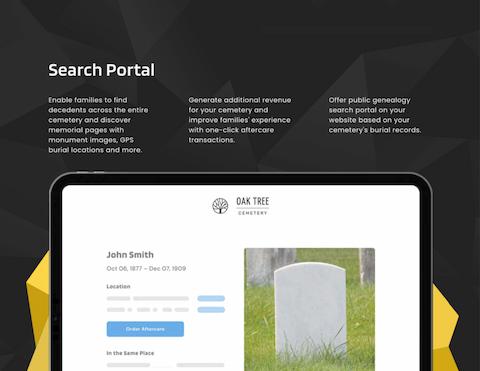 Cemetery Search Portal