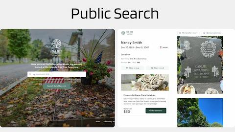 Screen: Public Search